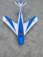 AF-Model MiG-17 EPO blau 1200mm PNP