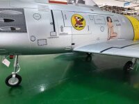 HSD F-86 Sabre EPO Yellow Ribbon 1720mm KIT+ ohne Turbine