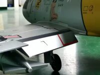 HSD F-86 Sabre EPO Yellow Ribbon 1720mm KIT+ ohne Turbine