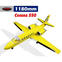 Dynam Cessna 550 Turbo Jet EPO 1280mm gelb PNP V2