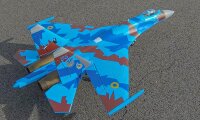 FlyFans SU-27 Flanker EPO 930mm blau/camo PNP