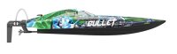 Bullet Brushless Rennboot 740mm 2.4GHz ARTR V4
