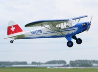 Piper J-3 weiss-blau EPO 1400mm PNP